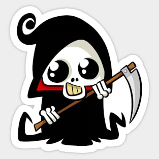 Cute Reaper Sticker